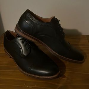 Nunn Bush comfort gel men’s black dress shoes 9.5M